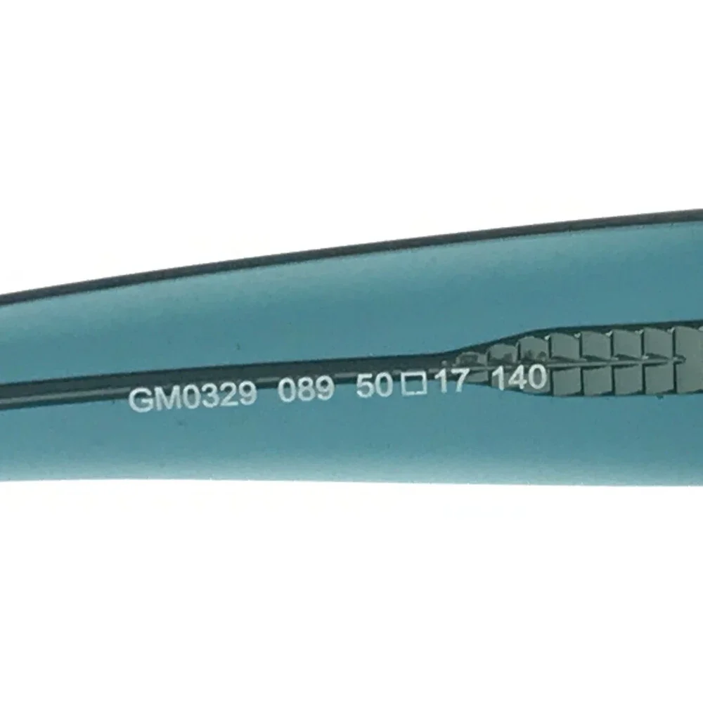 Marciano Eyeglasses Frames GM0329 089 Turquoise Butterfly Half Rim 50-17-140